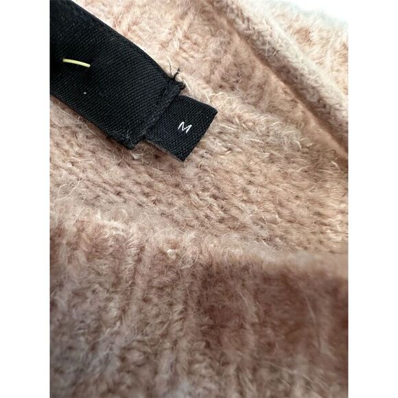 Vero Moda Women's M Beige Knit Pullover Sweater Long Sleeve Casual - Picture 3 of 5